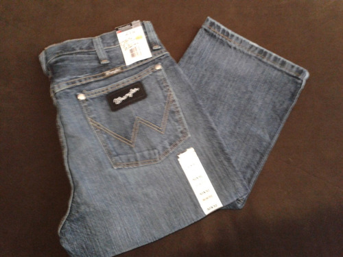 Pantalón Mezclilla Wrangler 933senv Caballero Casual Vaquero