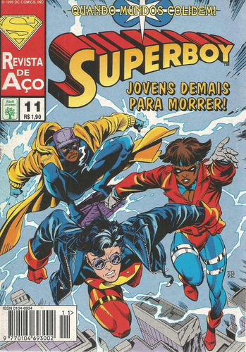 Superboy 11 1ª Serie - Abril - Bonellihq Cx70 F19