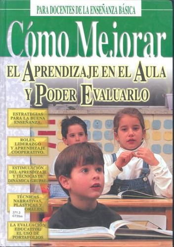 Como Mejorar El Aprendizaje En El Aula 3 Tomos -cultural