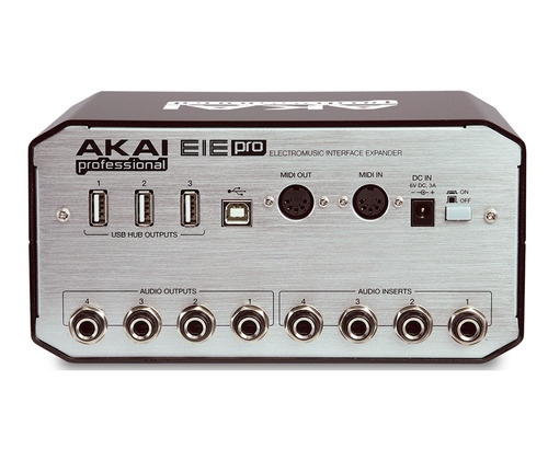 Akai Eie Pro Interface De Áudio Usb 2.0 Profissional 4x4