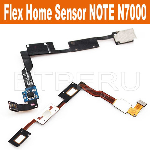 Flex Sensor Boton Home Para Samsung Note N7000 Laterales