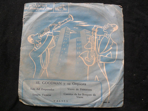 Single Jazz Al Goodman Y Su Orquesta Vals Del Emperador