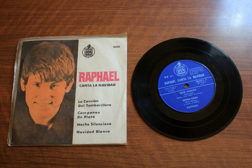 Disco De Vinilo Raphael Canta La Navidad, Para Coleccionar.