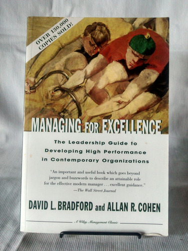 Managing For Excellence David L Bradford Allan Cohen- Inglés