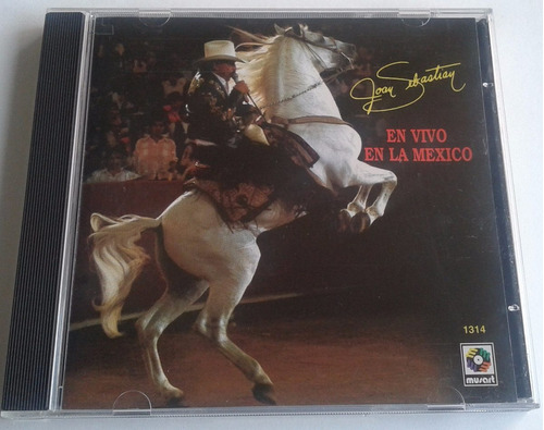 Joan Sebastian En Vivo En La Mexico Cd Unica Ed 1995 Bvf