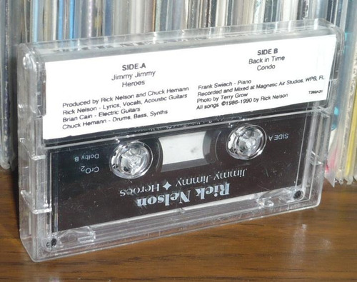 Rick Nelson Cassette Jimmy Jimmy Heroes Back In Time Condo