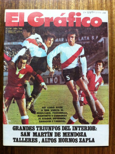 Revista El Gráfico Nº 2860, Año 1974 - Argentina