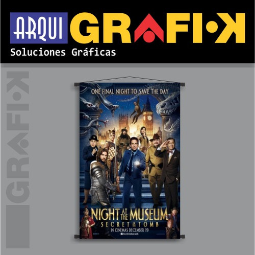 Posters - Banners De Peliculas - Una Noche En El Museo 3