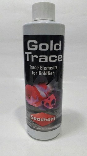 Gold Trace 250ml Seachem Elementos Traços Aquário Kinguios