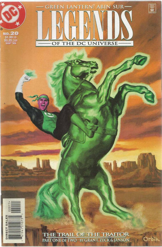 Green Lantern Legends Of The Dc Universe 20 Bonellihq Cx63 F