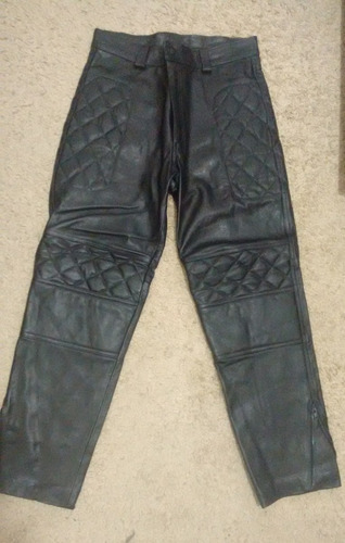 Calça De Couro Para Motociclista.