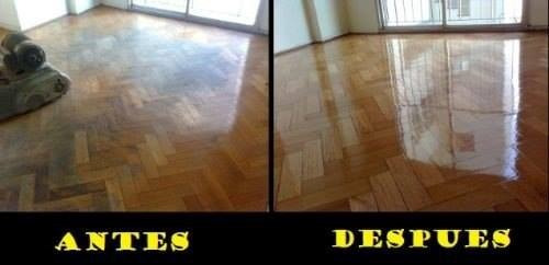 Imagen 9 de 10 de Plastificado Pulido Hidrolaqueados De Pisos Parquet