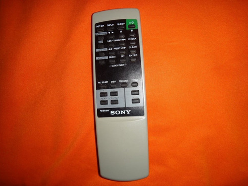 Control Remoto Sony Rm-sg10av