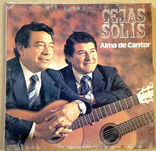 Cejas Solis - Alma De Cantor Lp Argentino / Kktus