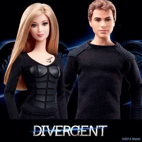 Barbie De La Pelicula Divergente Tris Four Nueva En Su Caja