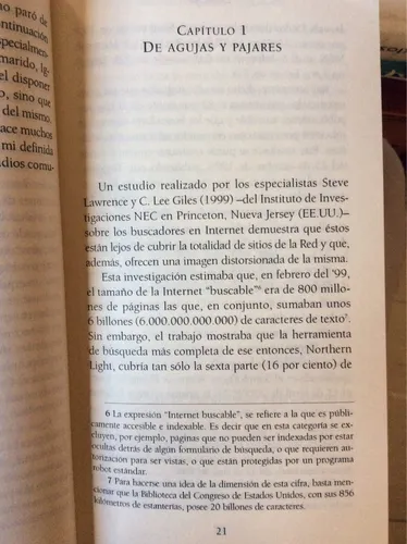 Internet: Busquedas Y Buscadores. Laura Siri (Usado)
