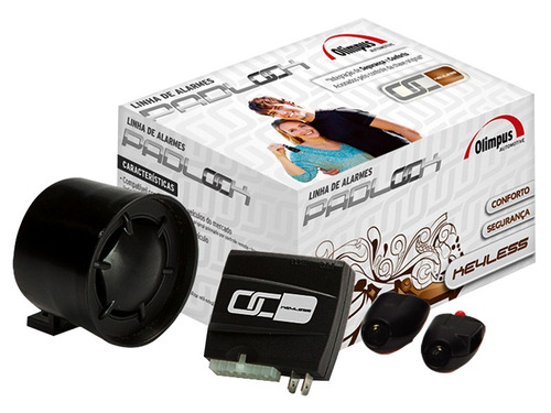 Alarme Automotivo Olimpus Padlock Br 212 Keyless