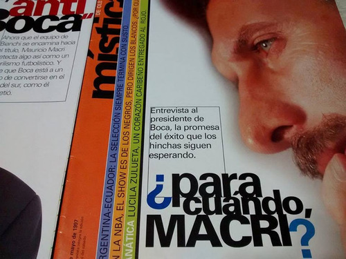 Reportaje A Mauricio Macri Revista Mistica. Imperdible!!!