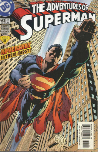 The Adventures Of Superman 581 - Dc - Bonellihq Cx43 E19