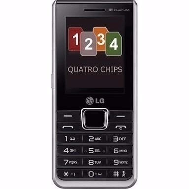 Celular LG 4 Chips Quadchip A390 Desbloqueado Cam 1.3m