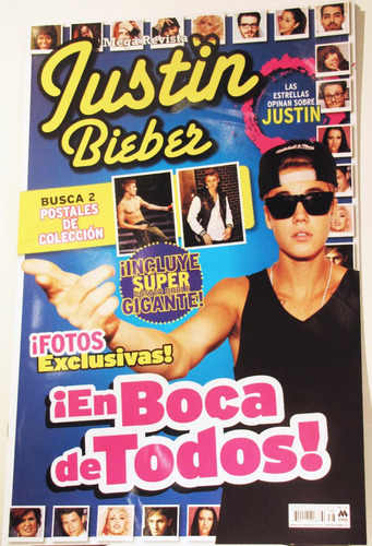 Justin Bieber Mega Revista / Abril 2014/