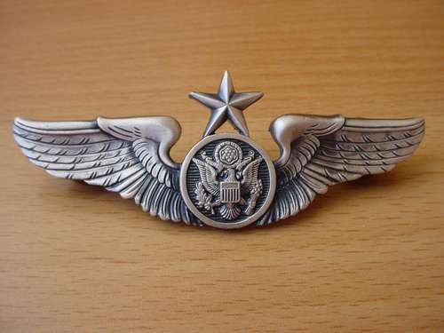 Insignia Las Alas Para Miembro De Tripulación De Us Af