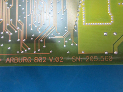 Tarjeta Arburg 802 V.02 (Usado)