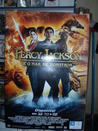 Poster Percy Jackson E O Mar De Monstros - 64 X 94