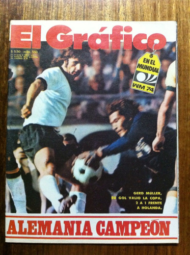 Revista El Gráfico Nº 2857, Año 1974 - Argentina