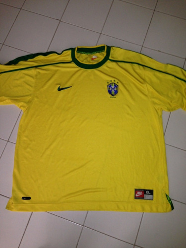 Brasil Nike, Talla Xl, Manga Corta, 1998