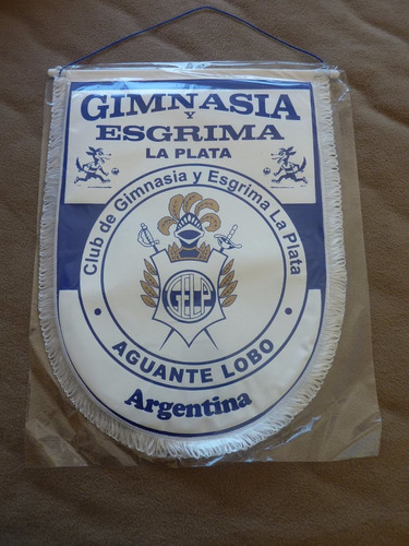 Estandarte Banderin De Gimnasia Y Esgrima La Plata