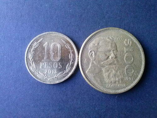 Moneda México Cien Pesos Bronce 1991 (c32)
