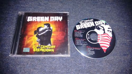Cd Green Day 21st Century Breakdown Formato Cd,excelente