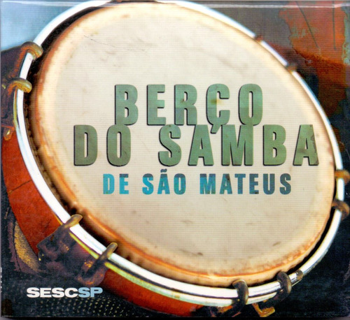 Cd Berço Do Samba - De São Mateus Sescsp - Novo***