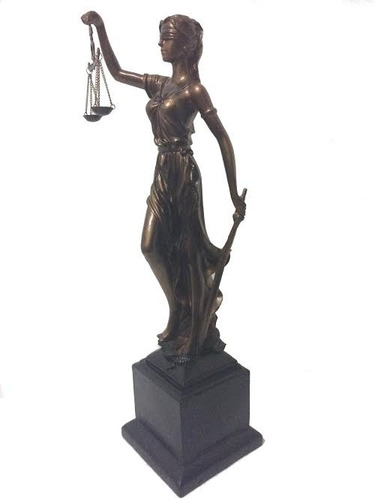 Direito Enfeite Deusa Dama Da Justiça Têmis Themis 57cm Topc
