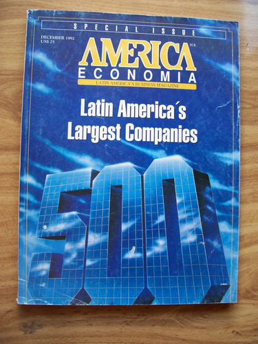 Revistas América Economía-lote De 2-en Español E Inglés-pm0