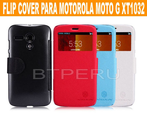 Funda Estuche Flip Cover Motorola Moto G Xt1032 Protector