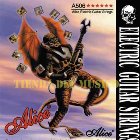 3 Encordados Alice A506 Para Guitarra Electrica En Acero /