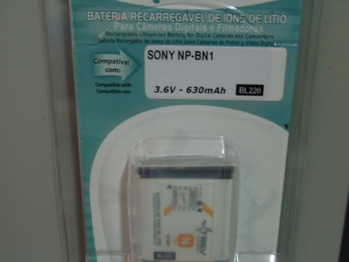 Bateria Sony Np-bn1  Da Marca Trev