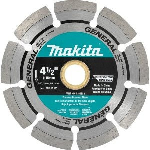 Makita A-94683 4-1 / 2 Pulgadas Segmentado Lamer Albañilería