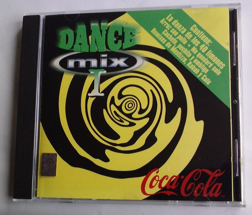 Dance Mix 1 Coca Cola  Cd Mexico Unica Ed 1996