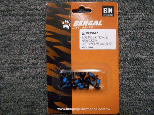 Tonillos Para Disco De Frenos De Bicicleta Marca Bengal