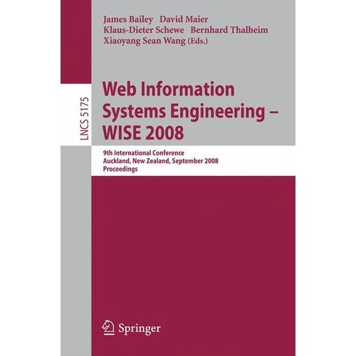 Web Sistemas De Información Ingeniería Wise 2008: 9