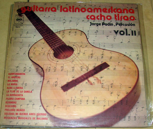 Cacho Tirao - Guitarra Latinoamericana Vol 2 Lp Arg / Kktus