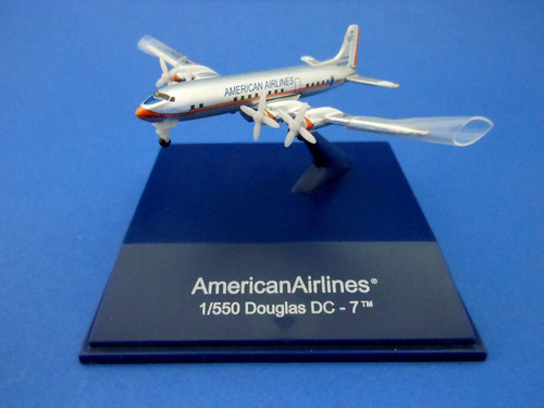 American Airlines Boeing 1/550 Douglas Dc - 7 Sky Pilot