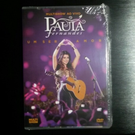 Dvd Paula Fernandes  Um Ser Amor  -  Multishow Ao Vivo