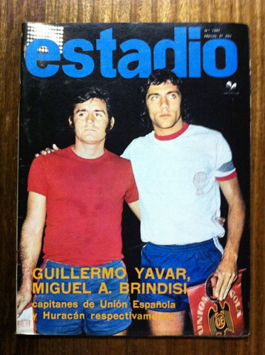 Revista Estadio Nº 1597 Año 1974 Ahumada Warnke Huracán