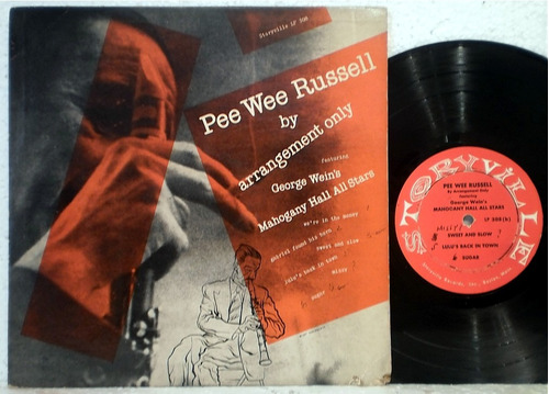 Pee Wee Russell George Wein Vinilo 10inch Lp Jazz Storyville
