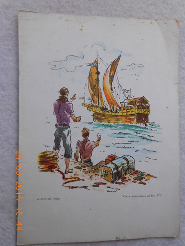 Menu De Barco  Giulio Cesare  De La Linea Italia Año 1966