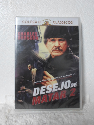 Dvd Desejo De Matar 2 - Lacrado - Original